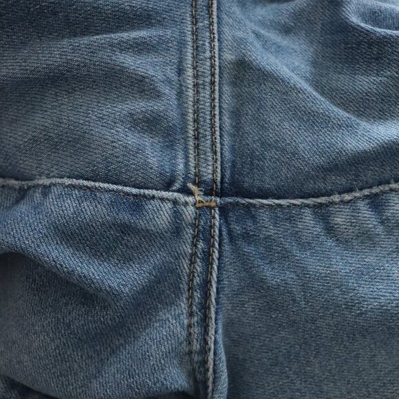 Denver Hayes Women's Blue Sz 10 Light Wash High Rise Denim Stretch Skinny Jeans - Picture 8 of 13